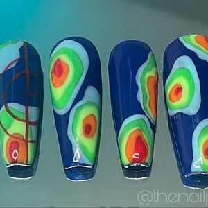 Thermal Radar Press-On Nail Set | The Nail Plug @thenailplugmi